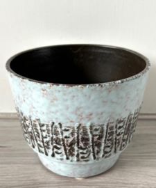 West Germany bloempot lichtblauw