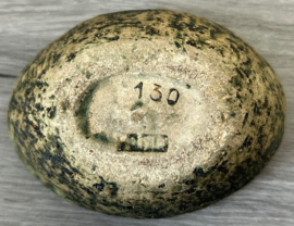 Pieter Groeneveldt asbakje crème turquoise