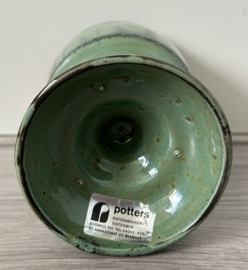 Henk Potters vaas groen 