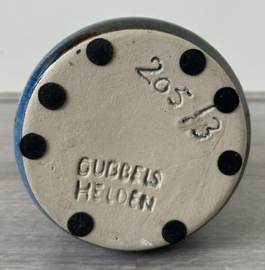 Gubbels Helden vaas blauw