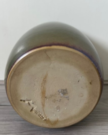 Mobach vaas groen luster