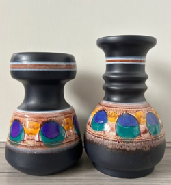 Flora plateel vaasje no. 730 decor Nora