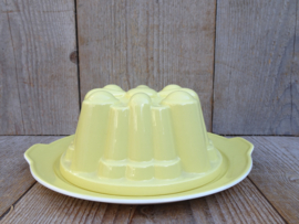 Royal Sphinx puddingvorm pastel geel