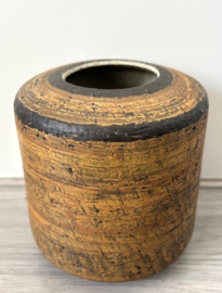 Ravelli vaas 'Incara' roodbruin