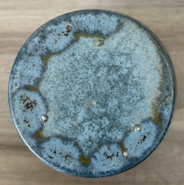 Tulpenvaas blauw groen