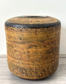 Ravelli vaas 'Incara' roodbruin