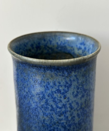 Zaalberg vaas kristalglazuur blauw