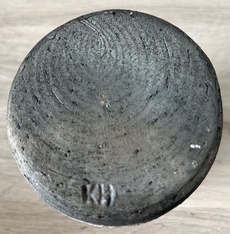Kees Hoogendam raku dekselpot
