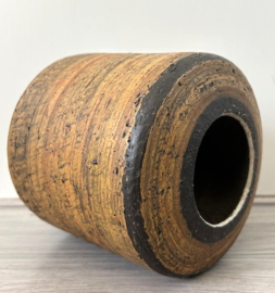 Ravelli vaas 'Incara' roodbruin