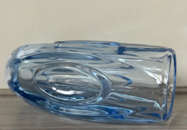 Rocise Glassworks lens vaasje blauw