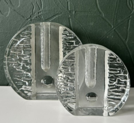 Walther Glas 'wheel' solifleur vaas groot