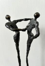 Corry Ammerlaan sculptuur brons Dank 28 cm 