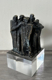 Frans Steginga sculptuur brons
