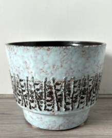 West Germany bloempot lichtblauw