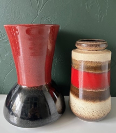 Ed Meissenberg forse vaas rood antraciet