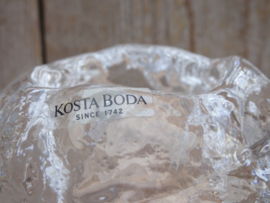 Kosta Boda Snowball waxinehouder 7 cm