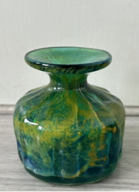 Mdina Glass vaasje blue summer