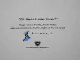 Schoonhoven Keramiek trommel 'De Smaak van Kunst'