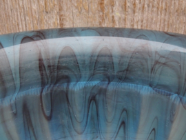 George Davidson Art Deco schaal cloud glass