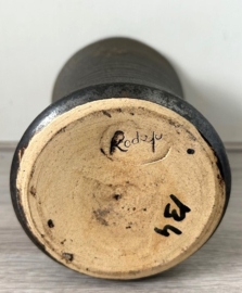 Rodolfo Gonzalez Mele vaas bronsglazuur