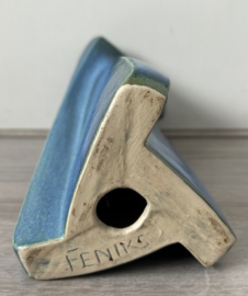 Feniks Keramiek getordeerde kandelaar