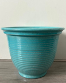 Sierpot ribbels turquoise
