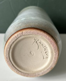 Herman jr. Zaalberg flesvaas ijsblauw