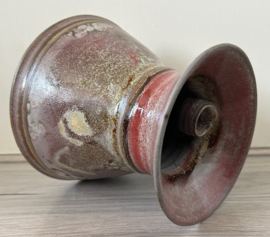 Studio keramiek vaas rozerood