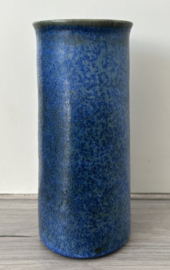 Zaalberg vaas kristalglazuur blauw