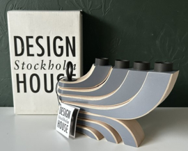 Design House Stockholm kandelaar Nordic Light-4 grijs