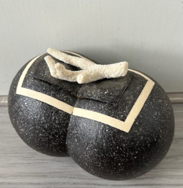 Dekseldoos zwart-wit