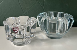 Orrefors kandelaar Corona 