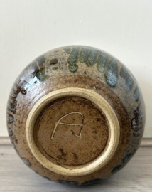 Steengoed vaasje bruin 