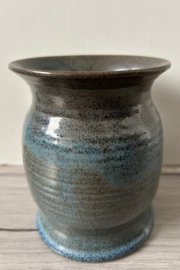 W.C. Brouwer vaasje blauw groen