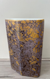 Rosenthal vaas porselein Goldfeuer decor