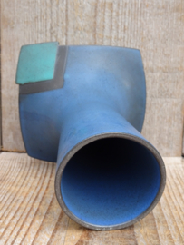 Cor Unum kandelaar blauw groen