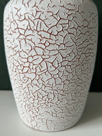 Vaas keramiek wit craquelé
