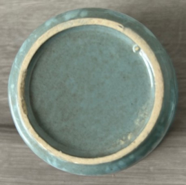 Bloempotje geribbeld medium lichtgroen