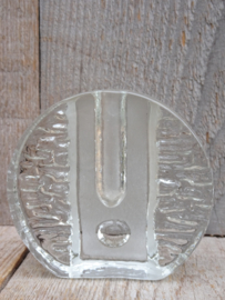Walther Glas 'wheel' solifleur vaas klein