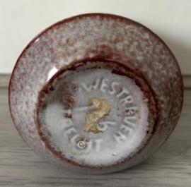 Westraven vaasje grijs bruin