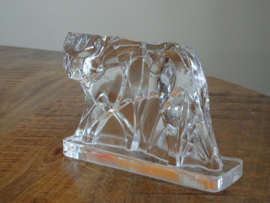 Baccarat tijger kristal Charles Chevalier