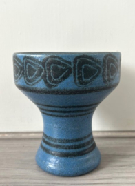 Han Cornelissens vaas blauw zwart