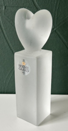 Holmegaard Heart kandelaar mat