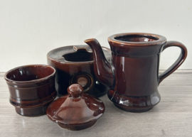 Heisterholz koffiepot met filter en rechaud