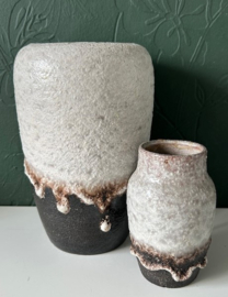 De Steenuil vaas druipglazuur