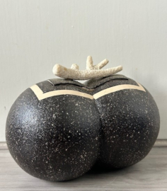 Dekseldoos zwart-wit