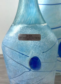 Kosta Boda Galaxy Blue flesvaas medium