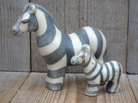 Raku set zebra's Zuid-Afrika