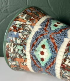 Vallauris mozaïek vaas Gerbino