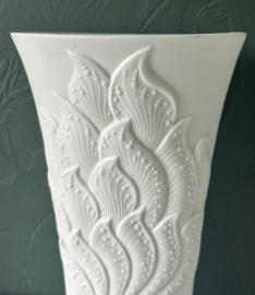 Kaiser Op-art vaas porselein floraal decor